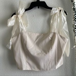 NWT Tie Strap Top